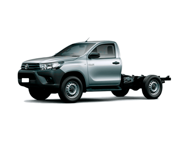 TOYOTA - HILUX - 2.8 D-4D TURBO DIESEL CHASSI 4X4 MANUAL