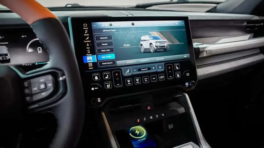 Jeep Recon 2026 Painel