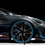 grey and blue multi-spoke wheel