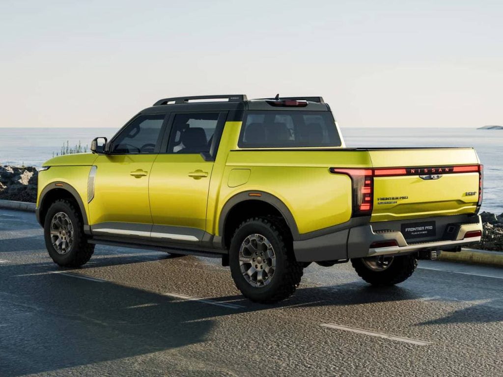 Nissan Frontier Prototipo Traseira